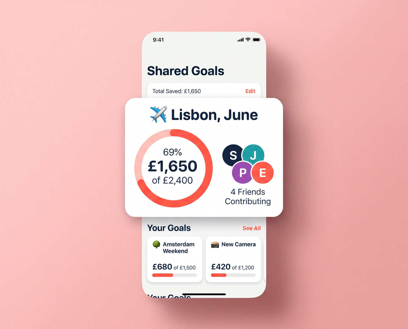 Monzo Shared Goals